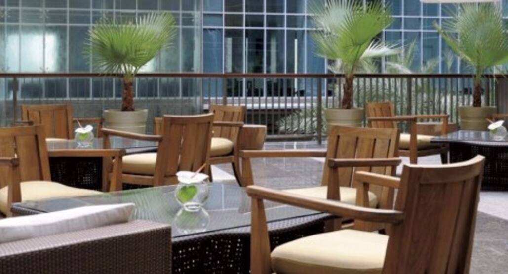 Lobby Lounge Terrace The Ritz Carlton Dubai International Financial Centre Difc Dubai